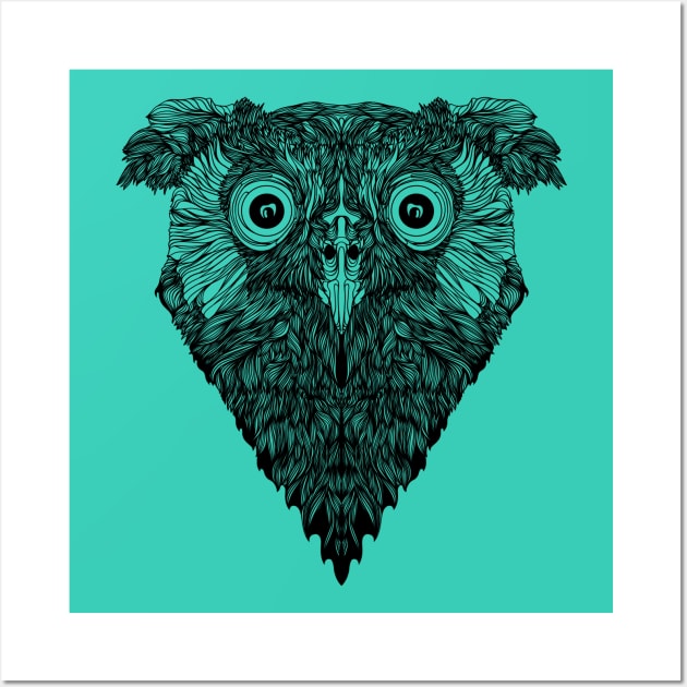 Owl. Wall Art by BGallardo13